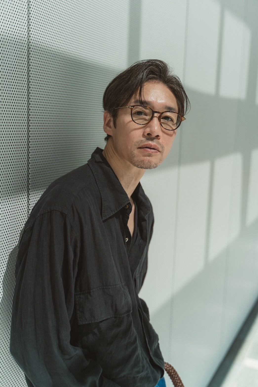 メンズカット　メンズカット上手い美容師　メンズショート　センター分け　アップバング　メンズカット表参道　ナチュラルメンズカット　ナチュラルショートカット　50代メンズカット　40代メンズカット　畑成美　マッツ・ミケルセンヘアスタイル　